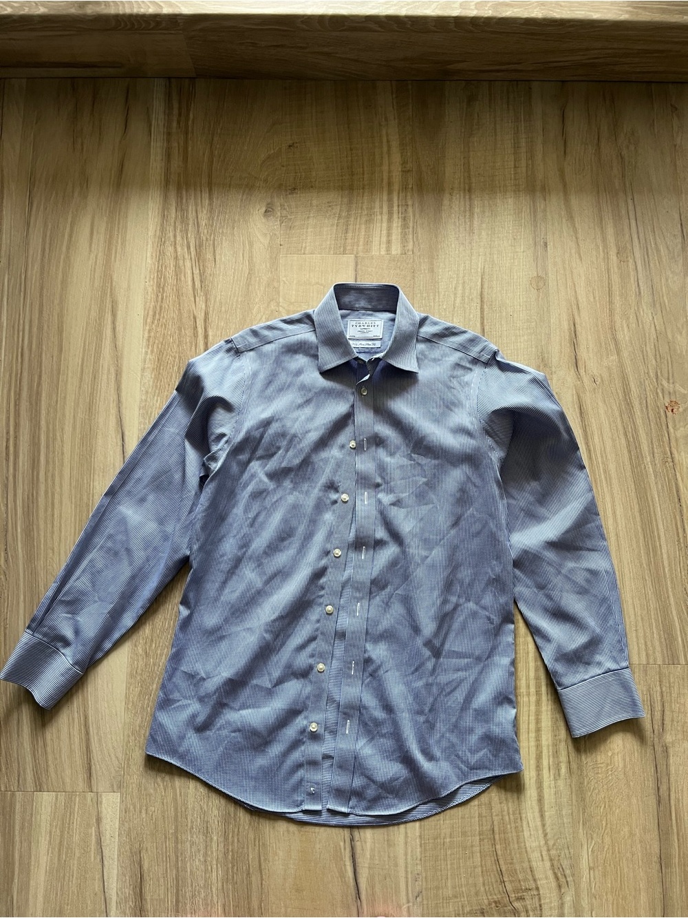 Charles Tyrwhitt Slate Blue Men's Dress Shirt